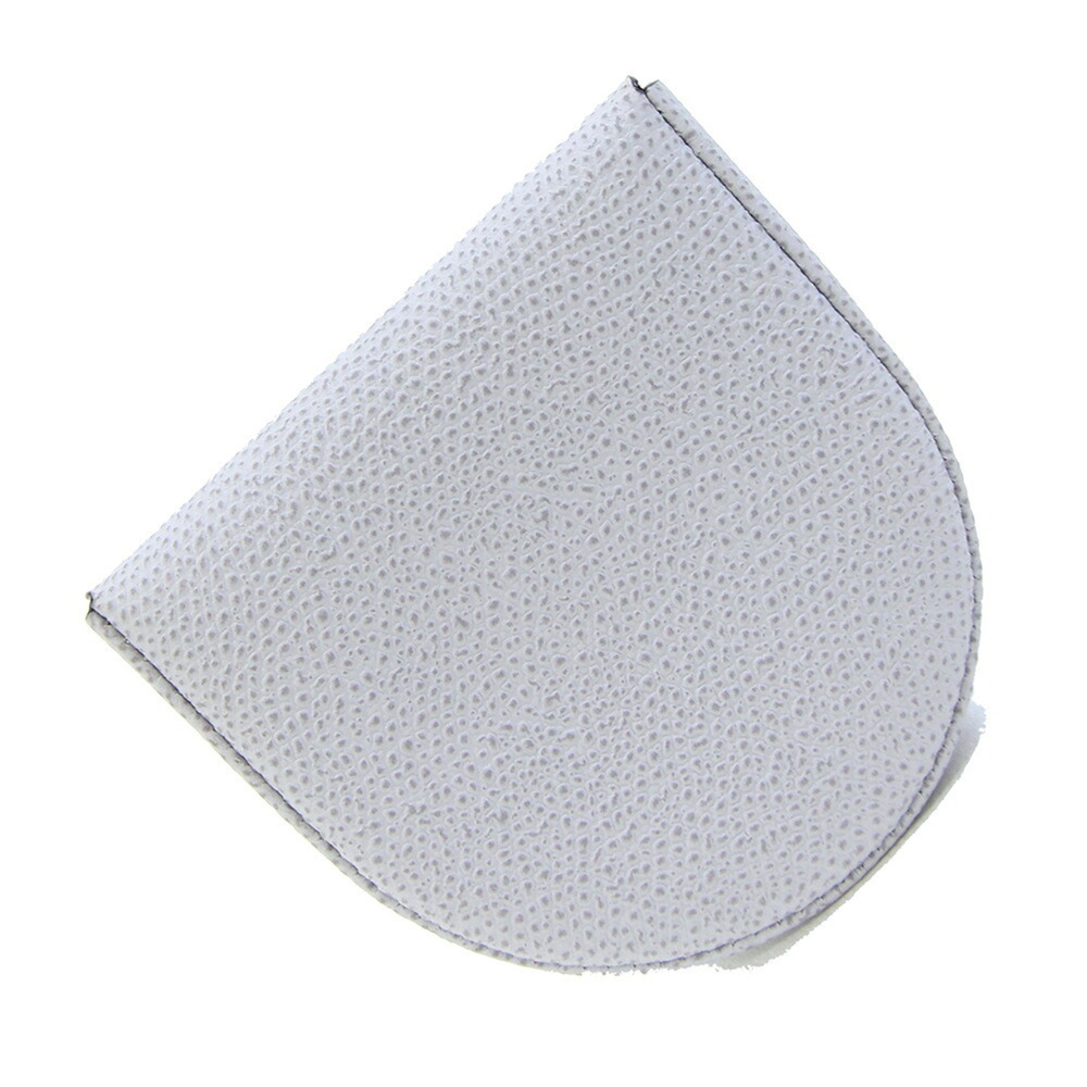 Valextra Wallet/Coin Case V0L89 Stone Gray Leather Coin Purse Compact Wallet ...